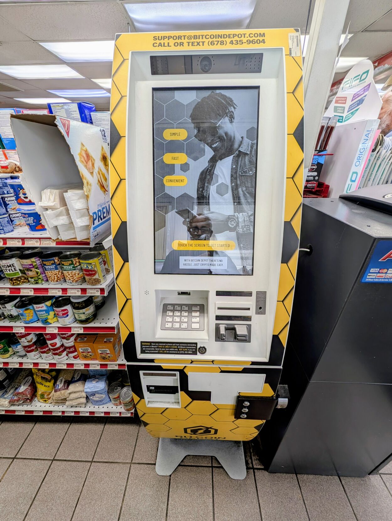 Bitcoin machin on Brambleton
